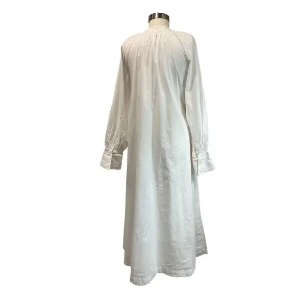 Free People White Charlie Belted Shirtdress Size XS - Picture 4 of 14